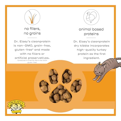 Dr. Elsey's cleanprotein Turkey Cat Kibble 2 lb. Bag - Image 4