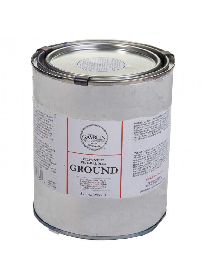 Gamblin Oil Painting Ground 32 oz.