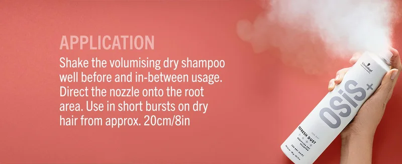 Schwarzkopf Professional Osis Refresh Dust Bodifying Dry Shampoo - No Hold - 300ml