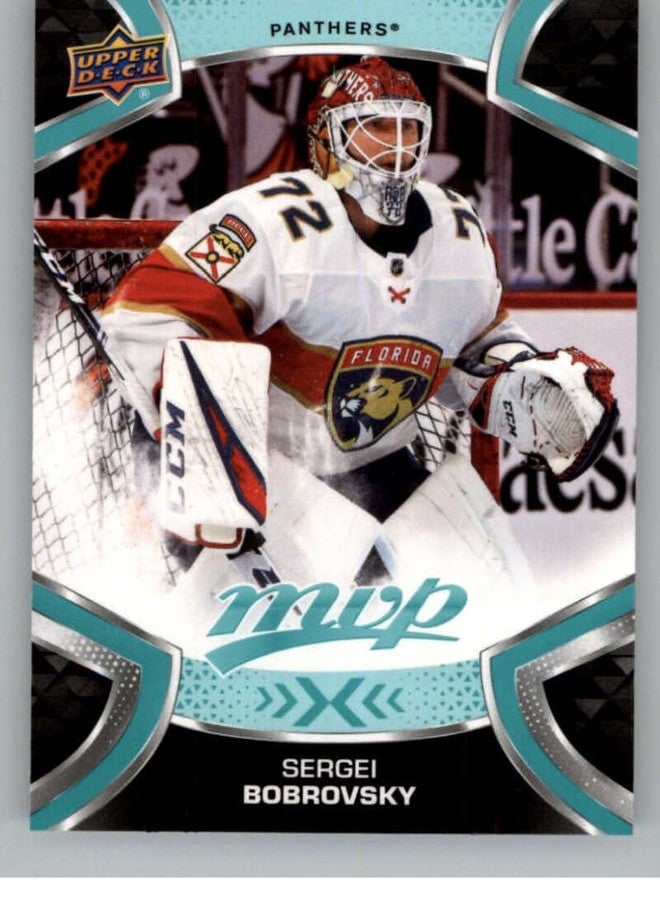Upper Deck 2021-22 Upper Deck MVP #75 Sergei Bobrovsky Florida Panthers NHL Hockey Trading Card - Image 1