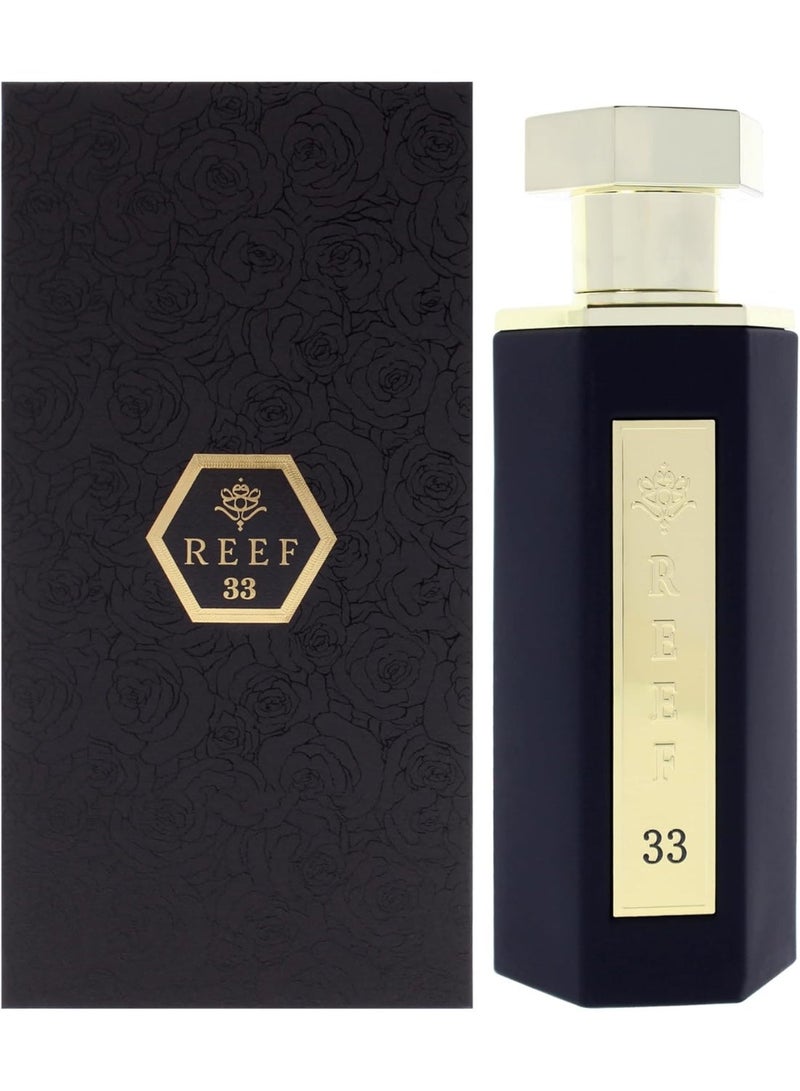 ريف عطر ريف 33 للجنسين | ماء عطر | زعفران | اكليل الجبل | عود |100 مل - Image 1