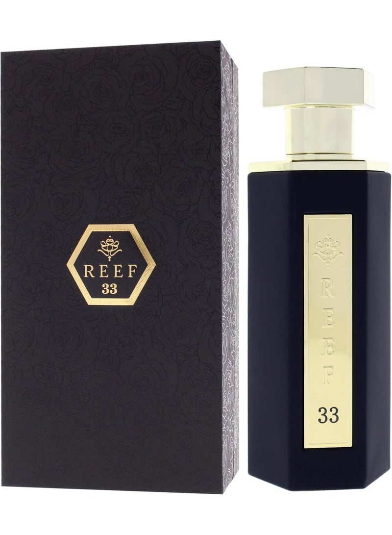 ريف عطر ريف 33 للجنسين | ماء عطر | زعفران | اكليل الجبل | عود |100 مل - Image 3