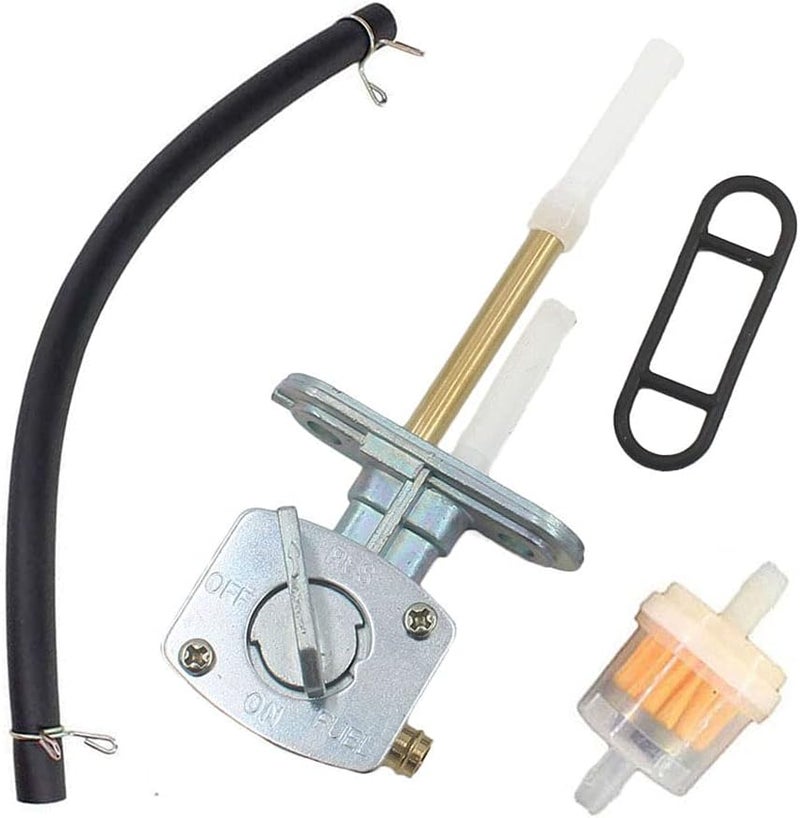 HURI Gas Fuel Tank Switch Valve Petcock for Yamaha ATV 60 YF Moto-4 Zinger 125 YFA Breeze 200 225 YTM Tri Moto 250 YFB Timberwolf 250 YFM Big Bear 250 YFM Bruin - Image 1