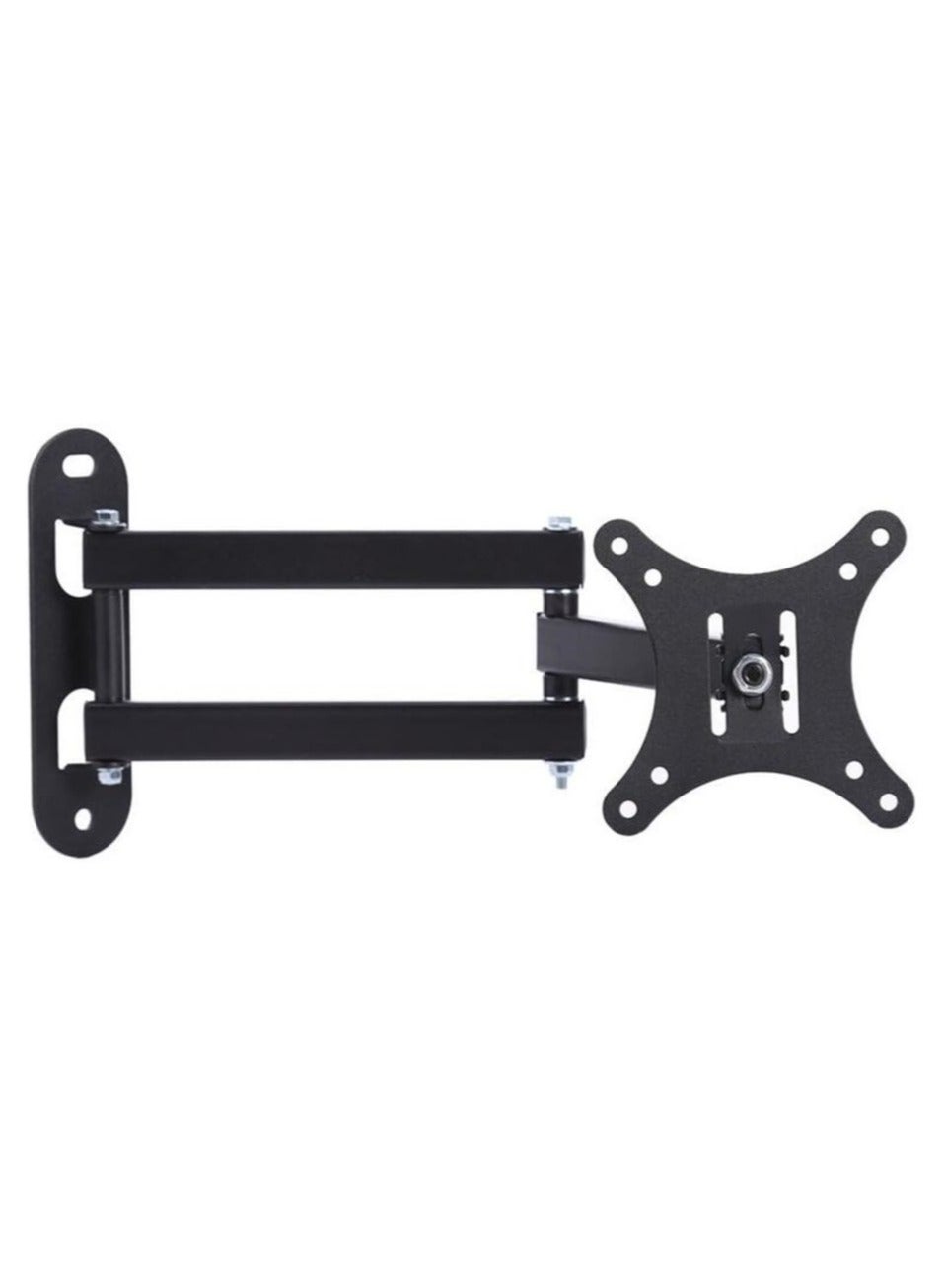 Telescopic TV Bracket, LCD LED TV PC Monitor Wall Mount Bracket, Folding Shelf Bracket, Adjustment Heavy Duty Corner Tilt Swivel Holder Shelves Support, TV Stand Rack Suitable for Size 10-27inch