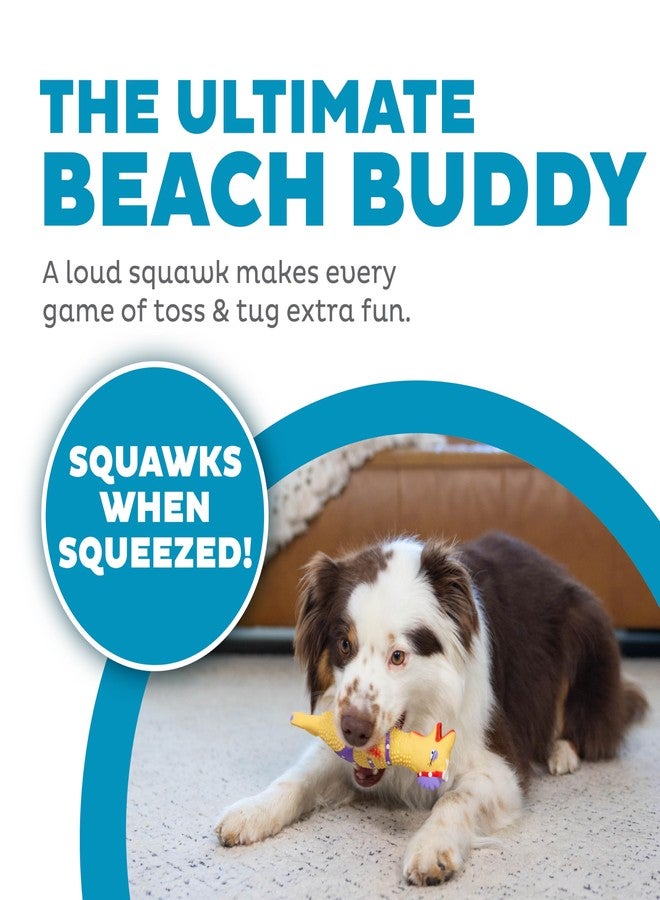 Outward Hound by Charming Pet Squawkers Henrietta Latex Squeaky Rubber Chicken Dog Toy, Funny Interactive Holiday Toy for Dogs, Small Size - Image 2