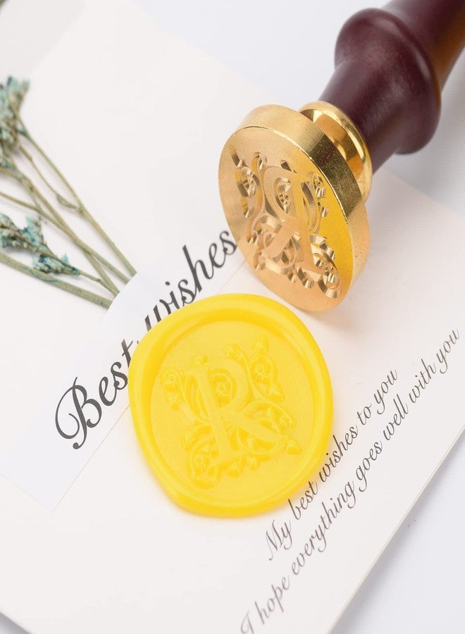 iTERYOU 2Pcs Letter R Wax Seal Stamp Kit, A to Z Series, Thanksgiving Gift Box - Image 2