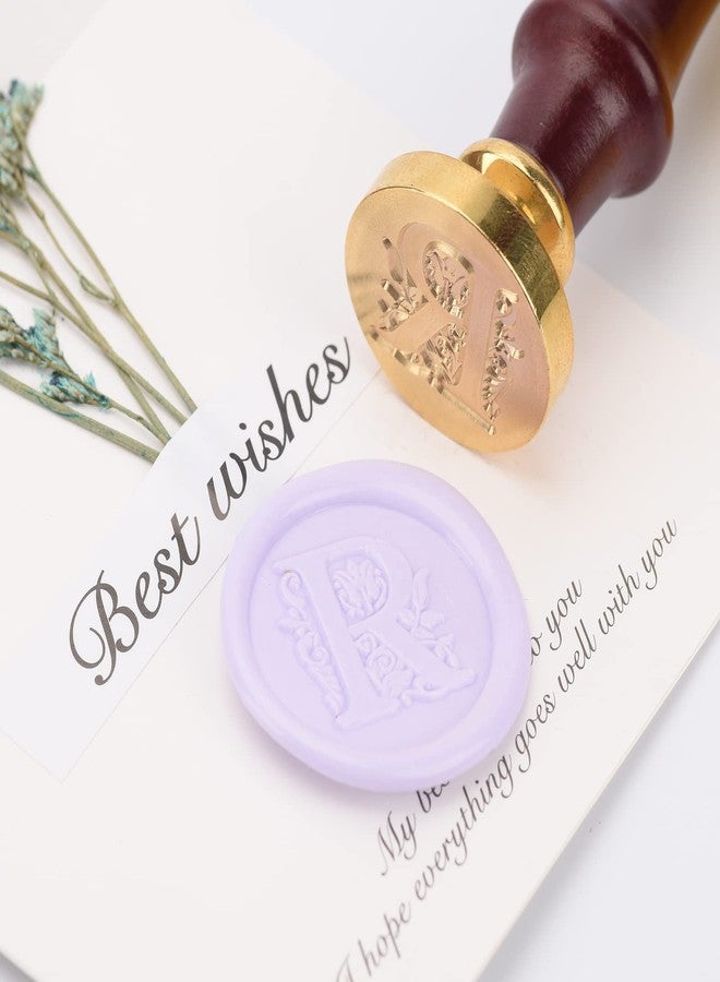 iTERYOU 2Pcs Letter R Wax Seal Stamp Kit, A to Z Series, Thanksgiving Gift Box - Image 3