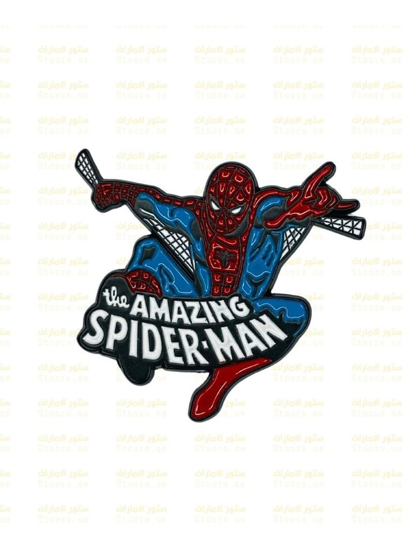 اكنور رقعة مطرزة من The Amazing Spider-Man قابلة للكي والخياطة على السترات وحقائب الظهر والملابس  - Image 1