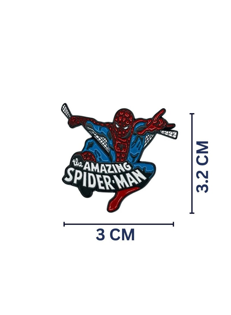 اكنور رقعة مطرزة من The Amazing Spider-Man قابلة للكي والخياطة على السترات وحقائب الظهر والملابس  - Image 2