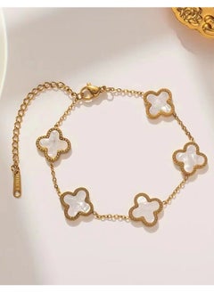 Generic New Fashion Women's White Petal Bracelet (White)  - Image 1