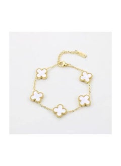 Generic New Fashion Women's White Petal Bracelet (White)  - Image 3