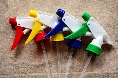 LEGION Plastic Trigger Spray Bottle Head Multicolour Set of 2 - Image 2