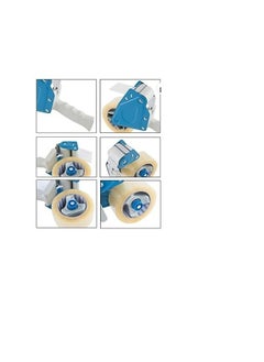 AQSON TAPE DISPENSER HEAVY DUTY WITH 6PCS CLEAR PACKING TAPE 100YARD  - Image 3