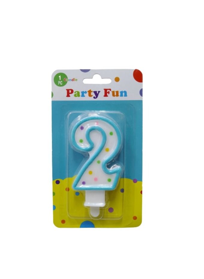 بارتي فن شمعة رقم 2