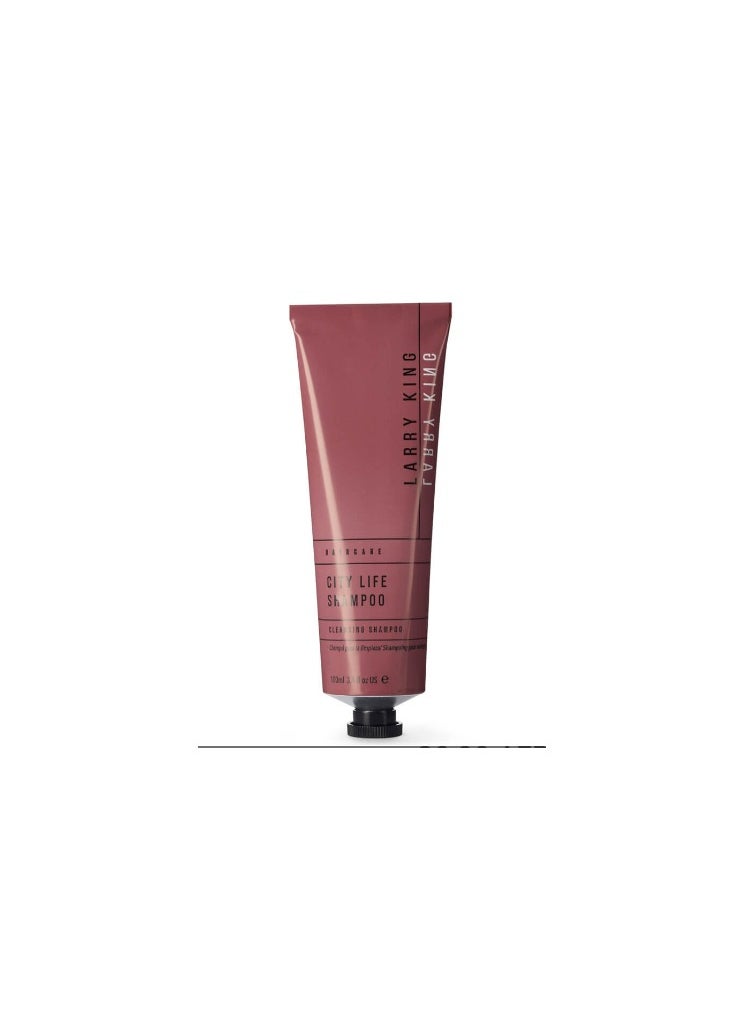 LARRY KING - LARRY KING HAIRCARE CITY LIFE SHAMPOO 100ML - Image 1