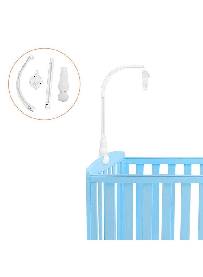 AFUNTA 23 Inch Baby Crib Claw Mobile Bed Bell Holder With Music Box Adjustable Holder Diy Toy Decoration Hanging Arm Bracket Baby Bed Stent Set Nut Screw - Image 3