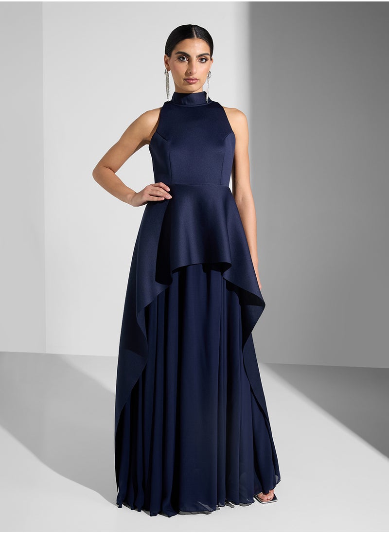 Ella Limited Edition Double Layer Waist Gathered Dress  - Image 1