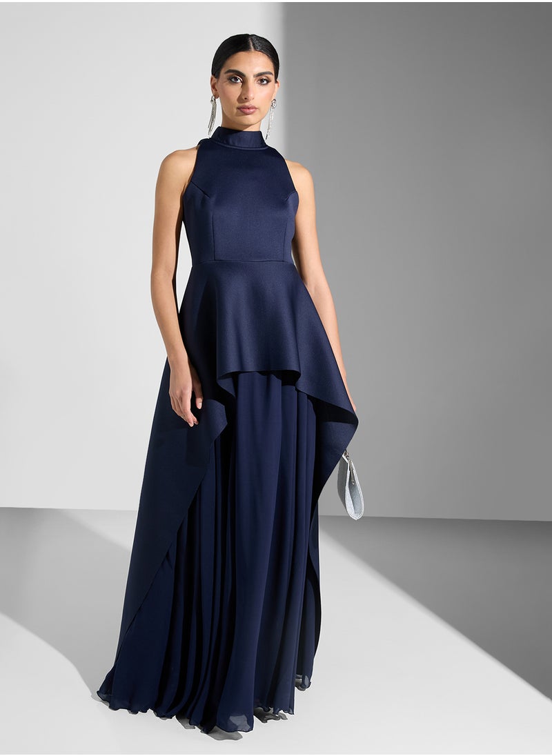 Ella Limited Edition Double Layer Waist Gathered Dress  - Image 4