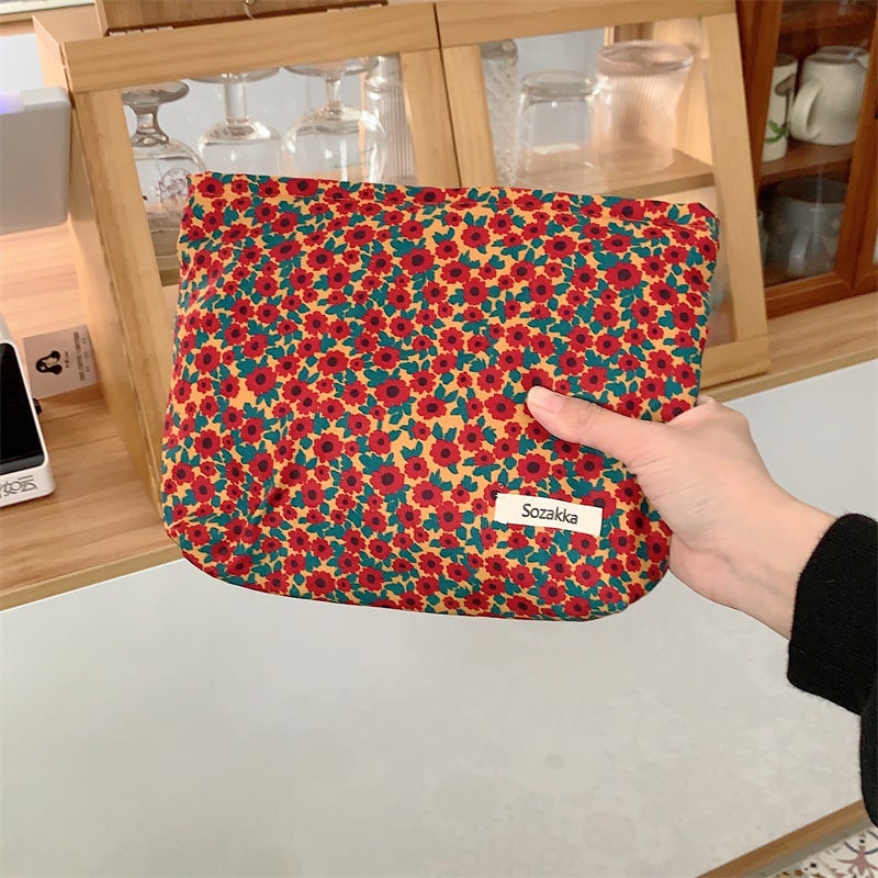 Velvet Floral Womens Clutch Bag Hong Kong wind