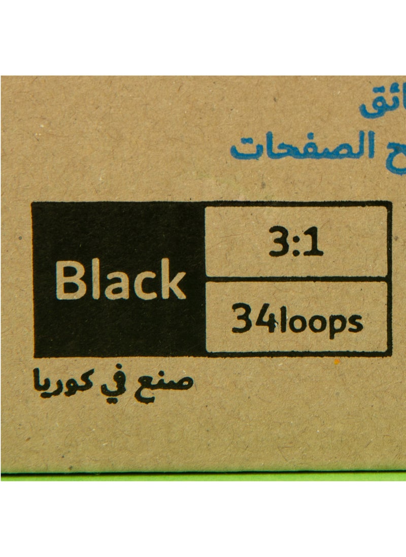 PRIMA Spiral Binding Coils Double Wire 3:1 | 100 Pcs | 34-Loops, 12.7mm (1/2") | Flexible Aluminum Body, 100 pcs for A4 Reports & Notebooks, Secure Lay-Flat Binding for School & Office - Image 4