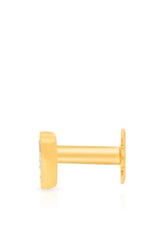Malabar Gold and Diamonds 18 Carat 750 Purity Yellow Diamond Nosepin MNGNNP0297YVVSVS-GH for Women  - Image 3