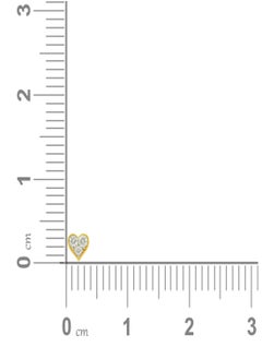 Malabar Gold and Diamonds 18 Carat 750 Purity Yellow Diamond Nosepin MNGNNP0297YVVSVS-GH for Women  - Image 4