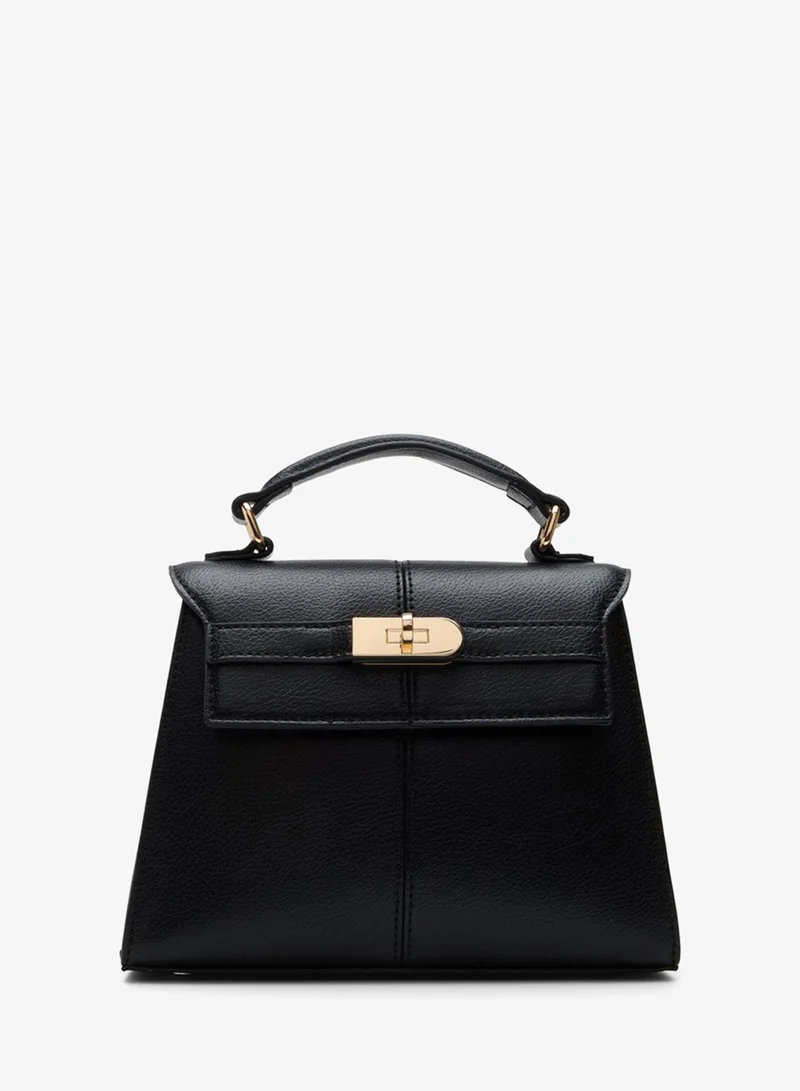 كول ات سبرنج RIILEYY Textured Twist Lock Top Handle Bag