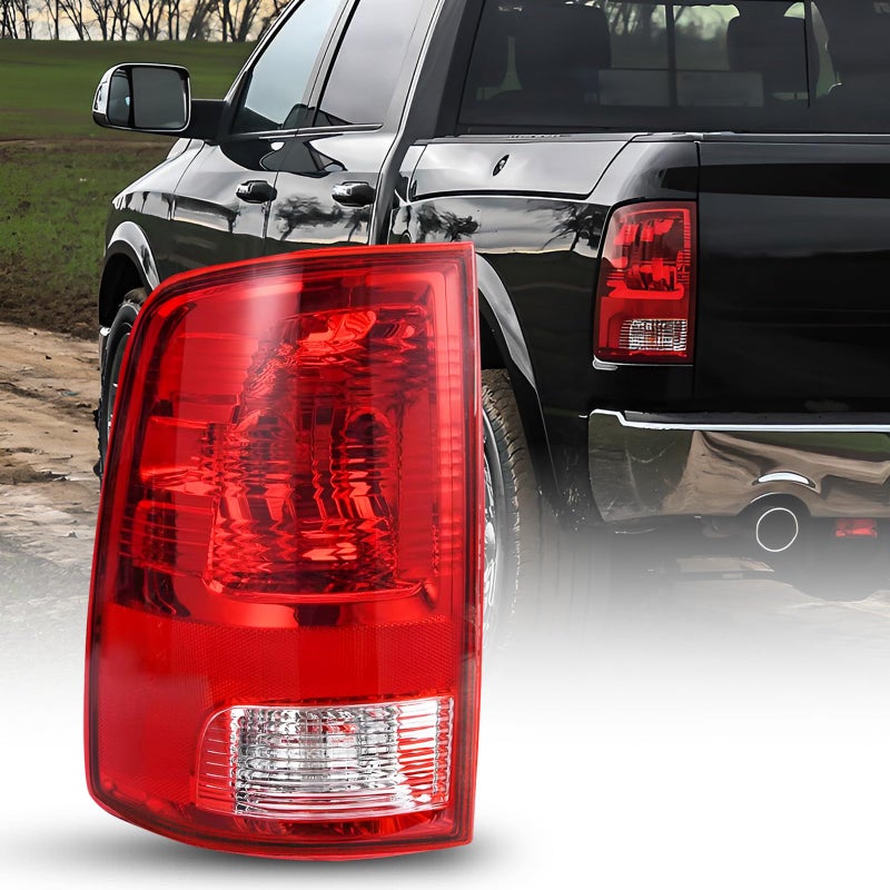 AUTOONE Upgraded For Dodge RAM Tail Lights Assembly Tail Lamp Assembly Fit for 20092018 Dodge RAM Pickup Rear Factory OEM Driver Side Without Bulbs