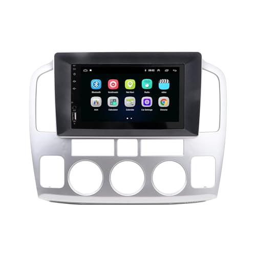 DKMUS Double Din Dash Radio Trim Kit for Suzuki Grand Vitara XL-7 2001-2006 Installation Bezel 9 Inches (Silver) - Image 5