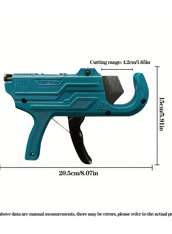 Green Gun Type Tube Cutter Heavy Duty For PEX PVC PPR Plastic Copper Aluminum Pipes - Image 3