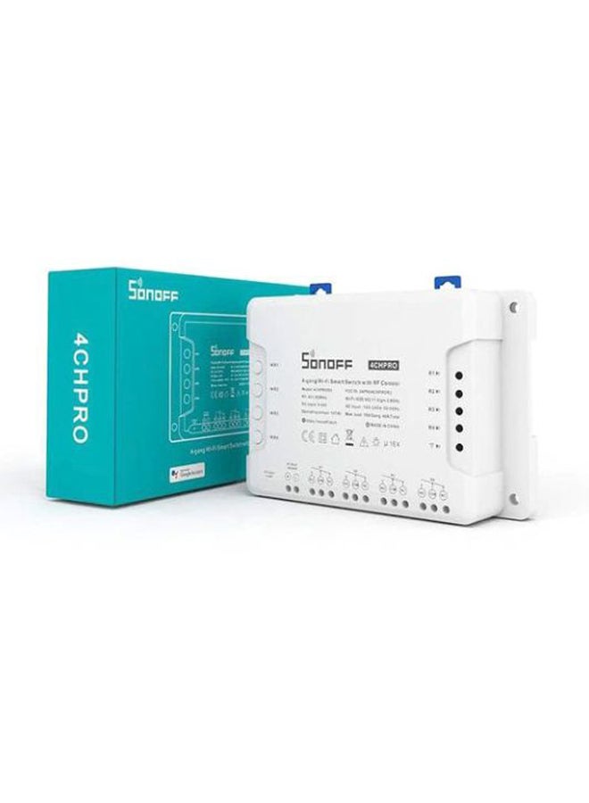 Sonoff 4CH Pro R3 Wi-Fi Smart Switch 4-Channel Din Rail Mounting Home White - Image 2