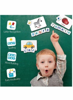 Generic Educational Toy Set, Magnetic Letters Numbers Alphabet, Fridge Magnets, ABC 123, Preschool Learning Spelling Counting, Uppercase Lowercase Math, for 3 4 5 Years Kid Toddler  - Image 4
