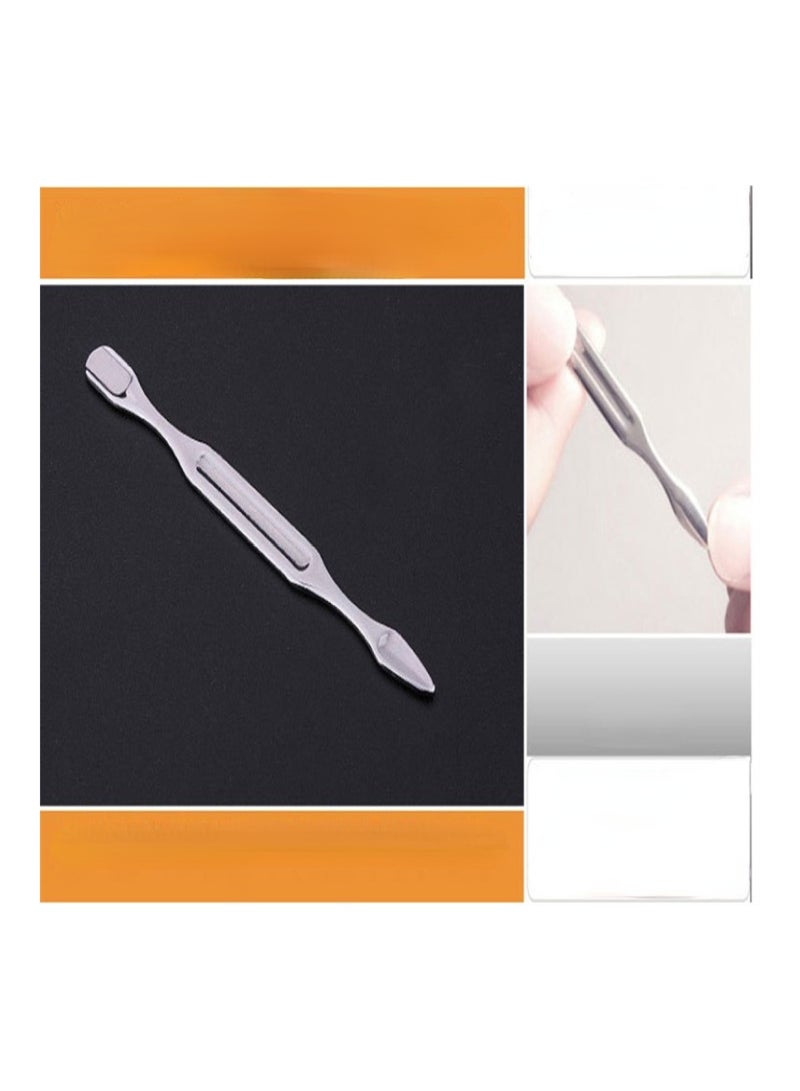 7-Piece Manicure Set Stainless Steel Nail Clippers With Professional Eyebrow Scissors Tweezers - Image 5