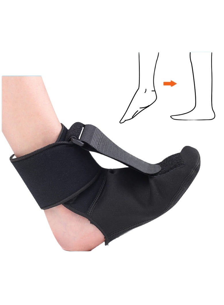 Generic Plantar Fasciitis Night Splint Sock - Soft Stretching Boot for Foot Pain Relief, Achilles Tendonitis Support Brace for Left or Right Foot, Comfortable - Image 1