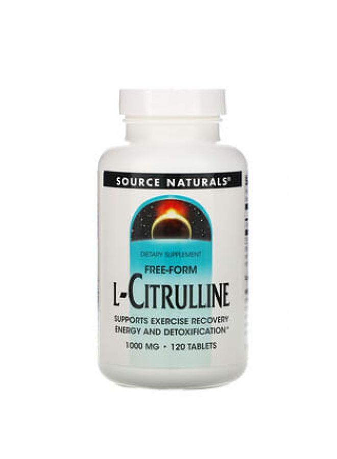 Source Naturals Source Naturals L-Citrulline Free-Form 1000 mg 120 Tablets 