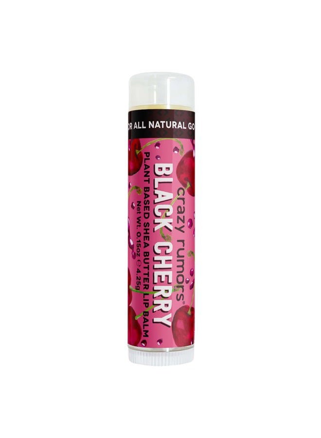crazy rumors Black Cherry Lip Balm. 100% Natural, Vegan, Plant-Based, Made in USA (1-Pack) - Image 1