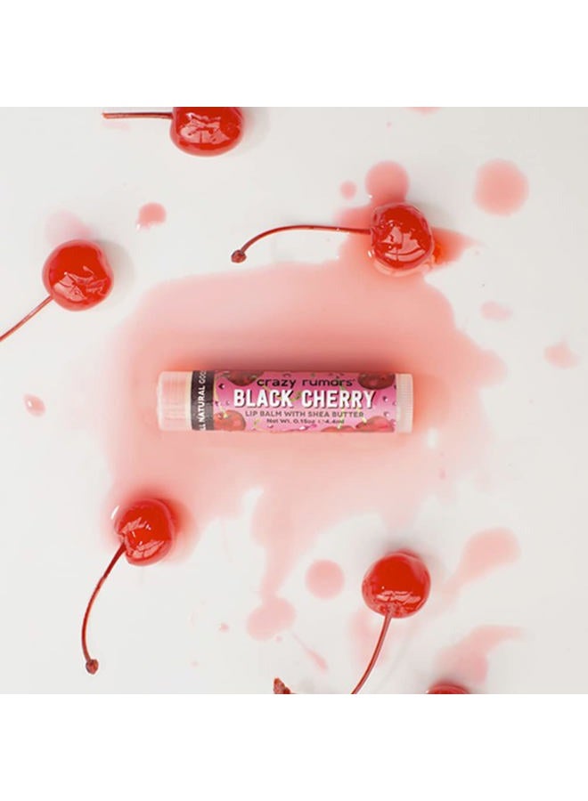 crazy rumors Black Cherry Lip Balm. 100% Natural, Vegan, Plant-Based, Made in USA (1-Pack) - Image 3