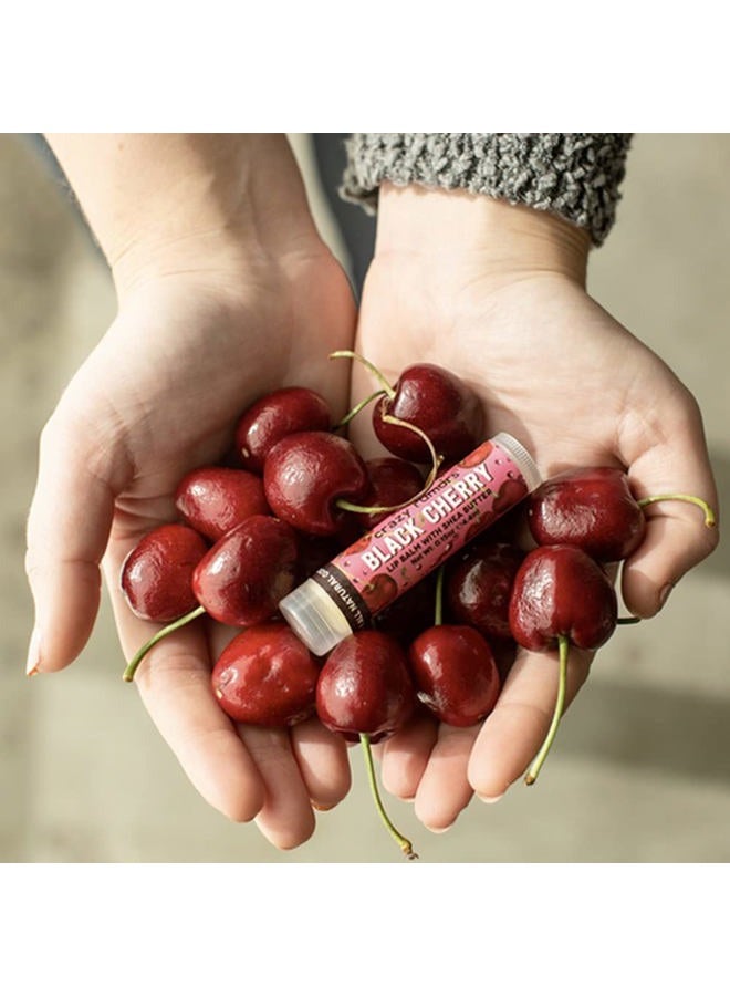 crazy rumors Black Cherry Lip Balm. 100% Natural, Vegan, Plant-Based, Made in USA (1-Pack) - Image 2