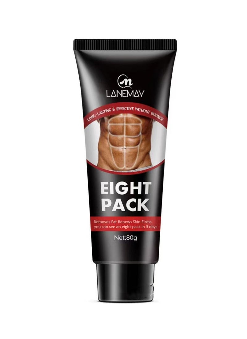 LANEMAY Abdominal Muscle Cream Muscle Enhancing Gel Chest Sculpting Waist Line Shaping Oil Massage Cream Abs Cream  - Image 4