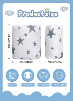 URbazaar Soft Cotton Nursing Pillow for Breastfeeding Support, Comfortable Cradle Pillow, Portable Travel Baby Feeding Arm Pillow  - Image 2