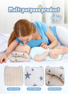 URbazaar Soft Cotton Nursing Pillow for Breastfeeding Support, Comfortable Cradle Pillow, Portable Travel Baby Feeding Arm Pillow  - Image 4