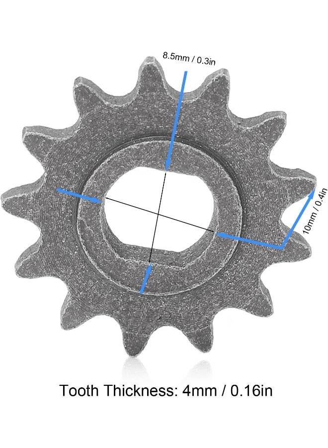 VGEBY VGEBY Electric Scooter Chain Sprocket, 25H 13T Metal H Chain Motor Sprocket Professional Motor Sprocket Suitable for MY1020 Motor  - Image 2