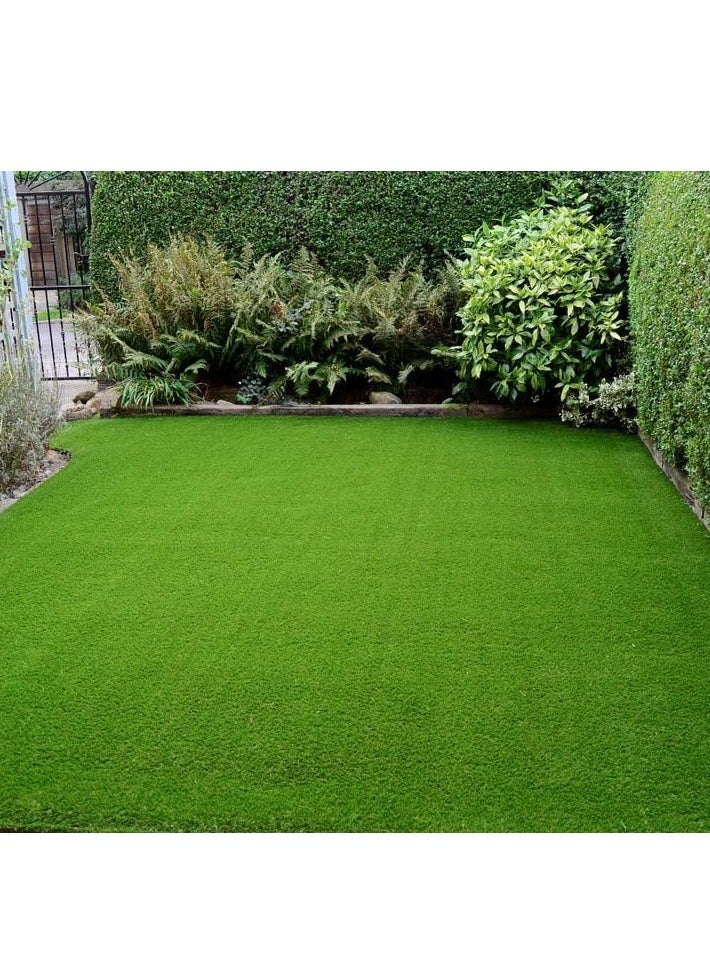 Generic - FFD Artificial Grass Carpet Fake Grass Turf Green 200x200cm - Image 1