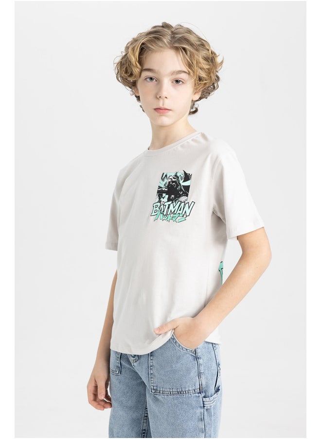 DeFacto - Boy Regular Fit Crew Neck Knitted Short Sleeve T-Shirt - Image 1