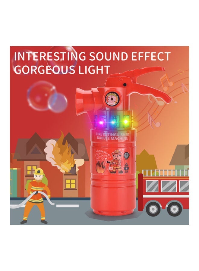 NIBEMINENT Extinguisher Bubble Machine With Bottle - Image 3