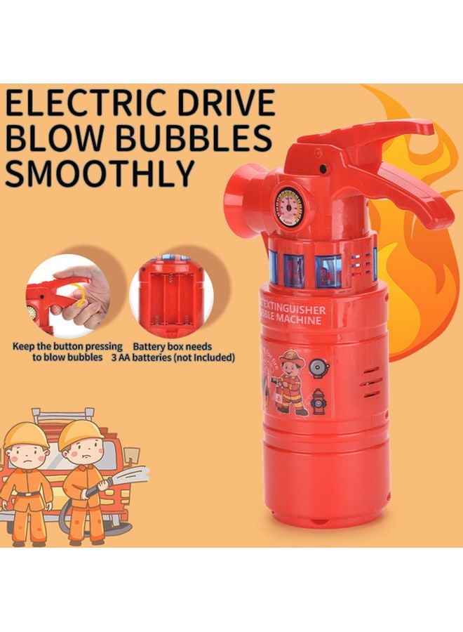 NIBEMINENT Extinguisher Bubble Machine With Bottle - Image 5