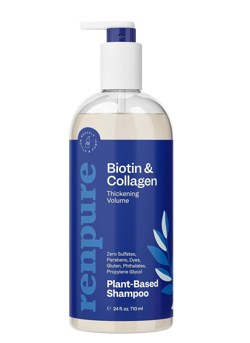 Renpure - Biotin and Collagen Thickening Volume Shampoo  24 fl oz - Image 1