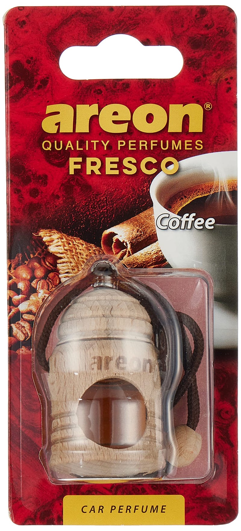 AREON Fresco FRTN27 Hanging Car and Home Air Freshener, Coffee - Image 5