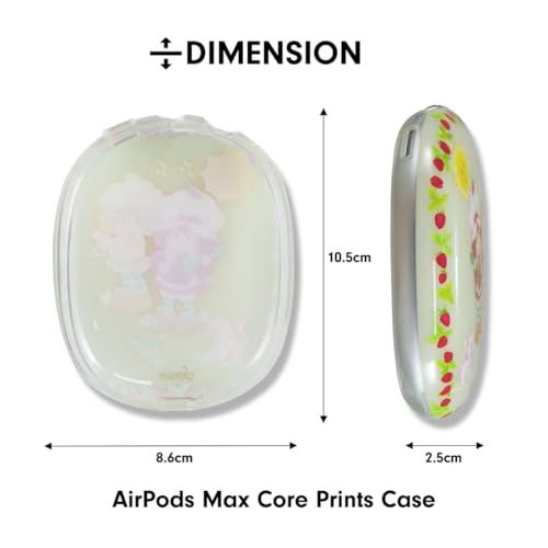 Sonix Protective Case Cover for AirPods Max Headphones | Strawberry Shortcake Berry Besties - Image 2