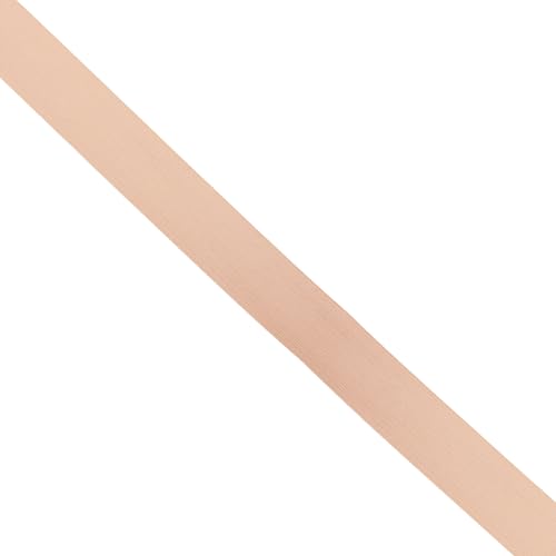 Mandala Crafts Wide 1/2 Inch Nude Elastic Bands Spool for Pants Waistbands Sewing and DIY Crafts, 88 YD Stretchy Flat Fabric Strap Knit Elastic Band for Wig - Image 3